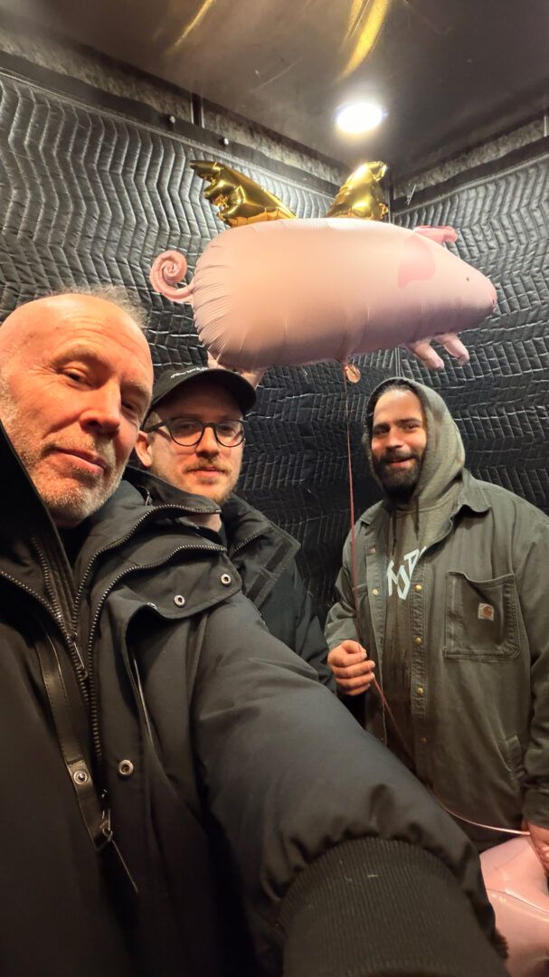 Pigs do indeed fly…